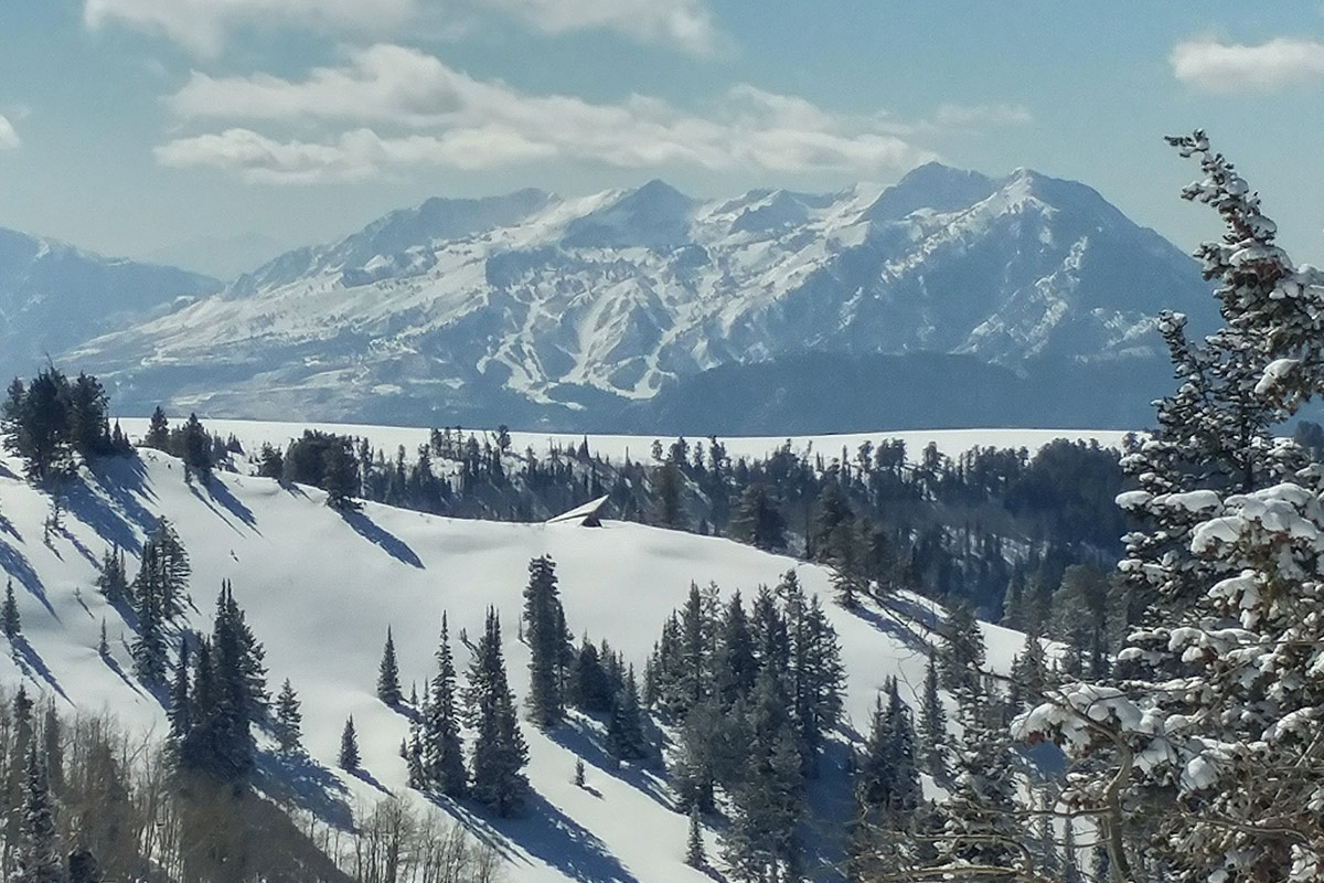 powder mountain ski-in ski-out