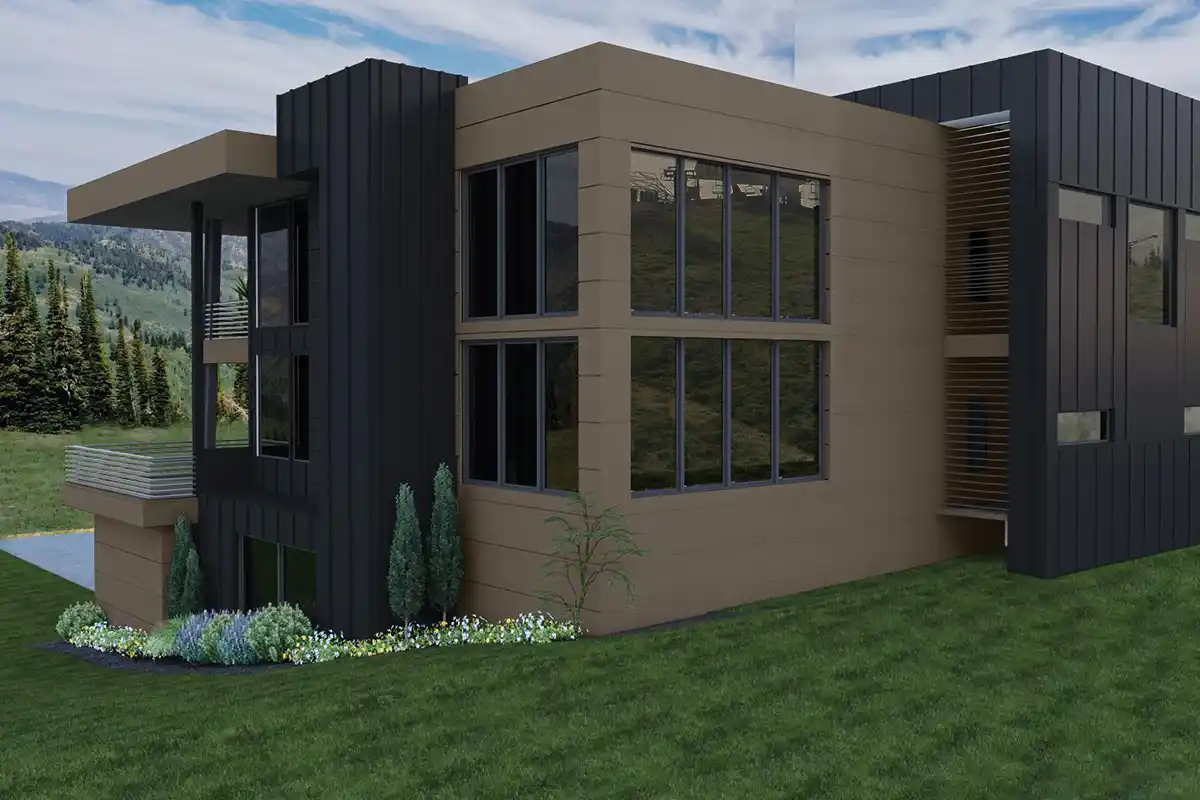 Artist rendering of 4 Lifts: model home.